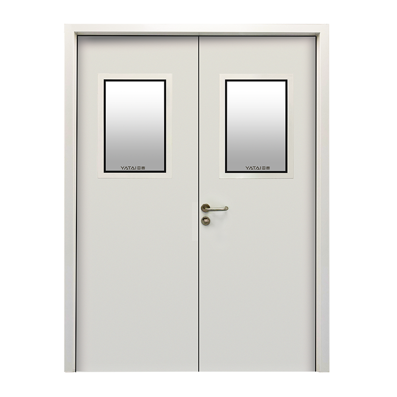 Portas para salas limpas resistentes ao calor e resistentes ao fogo
