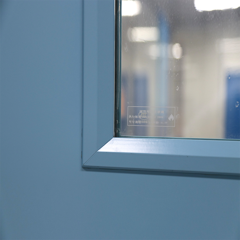 Portas para salas limpas resistentes ao calor e resistentes ao fogo