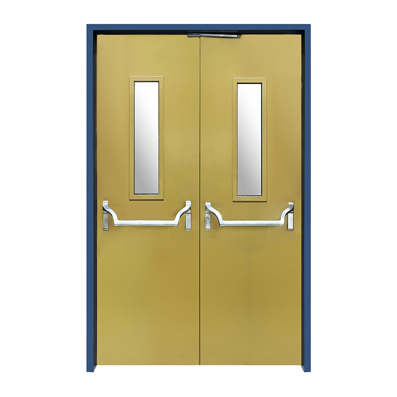 Portas para salas limpas resistentes ao calor e resistentes ao fogo