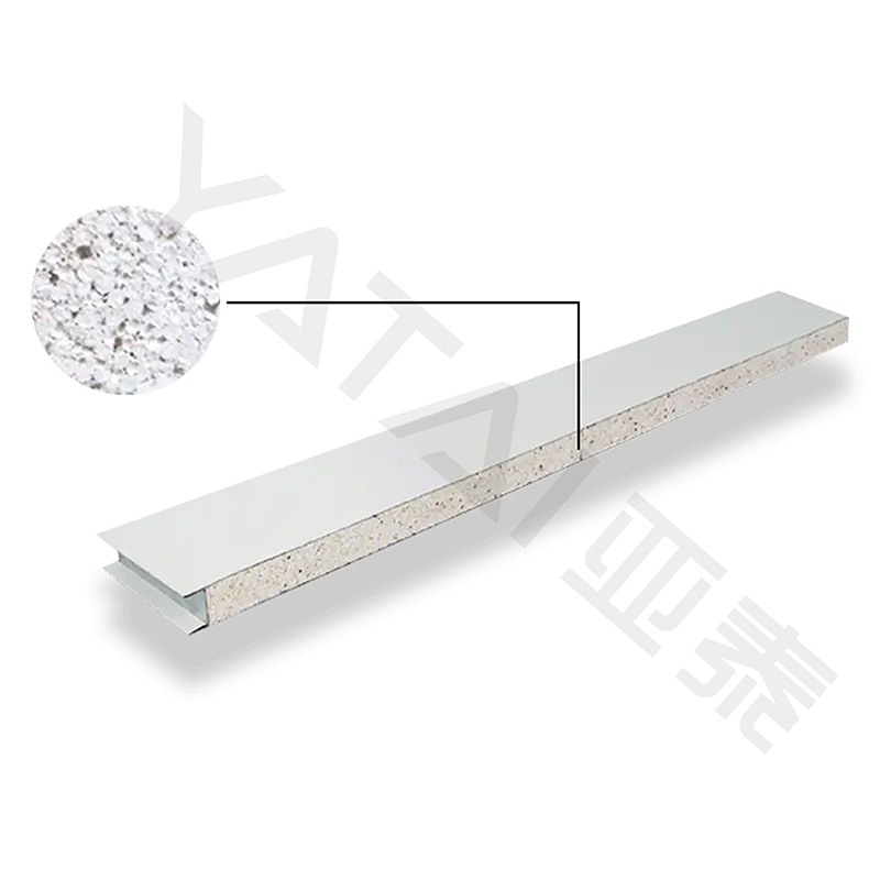 Painel sanduíche de oxissulfato de magnésio feito à máquina